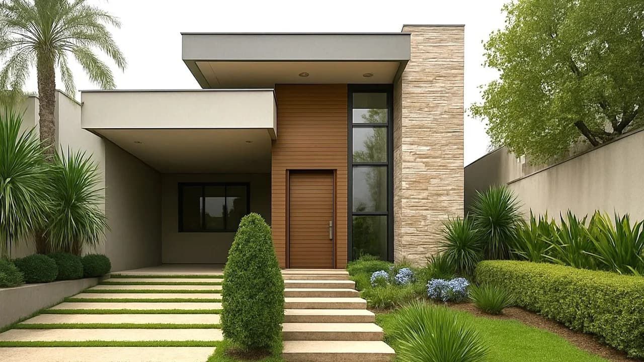 Casa térrea 8x25 com 3 quartos